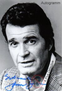 Autogrammkarte James Garner als Jim Rockford