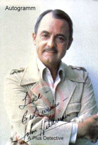 Autogrammkarte von John Hillerman
