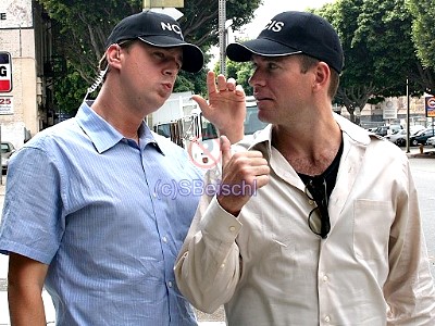 Sean Murray und Michael Weatherlyechts) fotiografiert von S. Beischl
