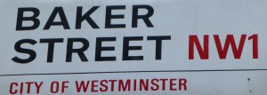 Baker Street 221 b in London