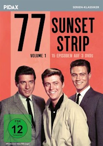 77 Sunset Strip, Vol. 1 / 15 Folgen der legendären Krimiserie (Pidax Serien-Klassiker) [3 DVDs]