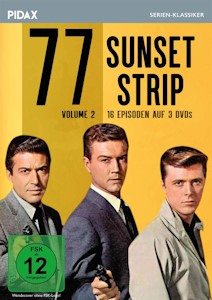 77 Sunset Strip, Vol. 2 / Weitere 16 Folgen der legendären Krimiserie (Pidax Serien-Klassiker) [3 DVDs]