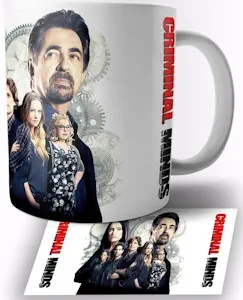 Criminal Minds Joe Mantegna Keramik Becher 325ml Tasse Mug