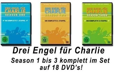 3 Engel für Charlie - Season/Staffel 1-3 im Set [18DVDs]